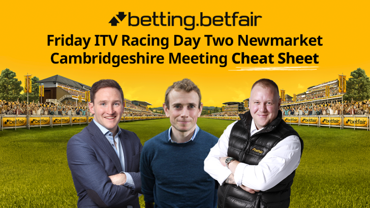Horse racing tips from the Betfair Cheat Sheet
